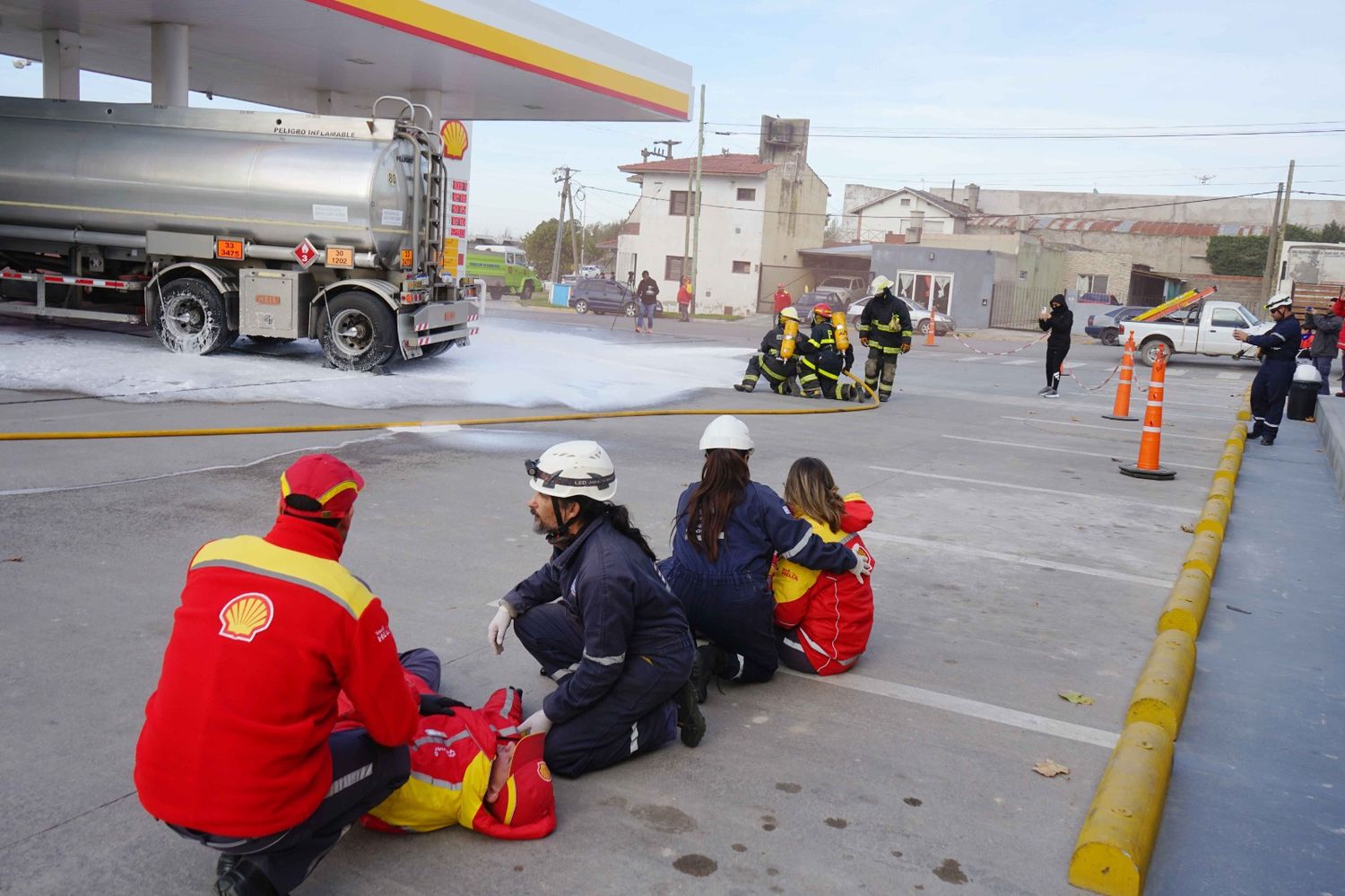 La maniobra fue solicitada por la empresa Enerquén