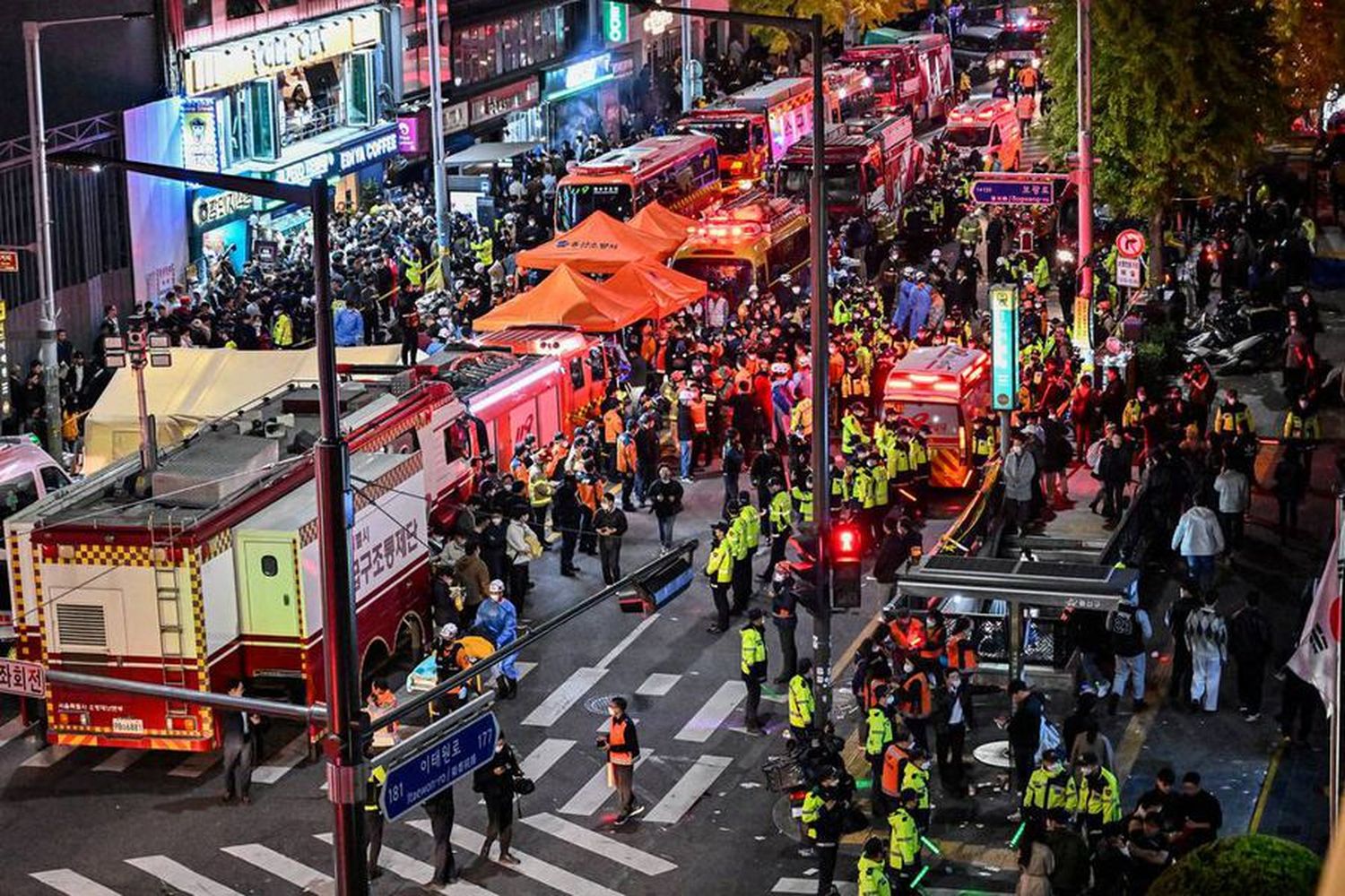 Corea del Sur: más de 150 muertos por una estampida en fiesta de Halloween