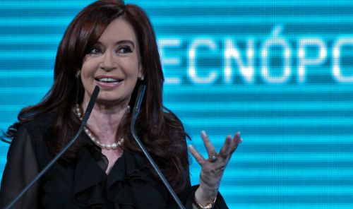 Cristina encabeza acto en Tecnópolis