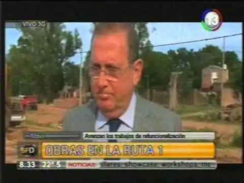 “Estimamos que la obra de la Ruta 1 finalizará en el segundo semestre del 2015”