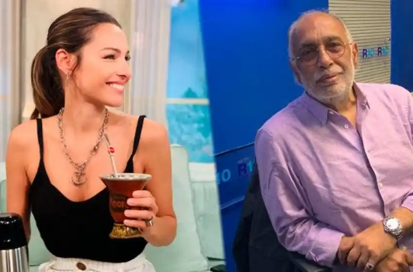 Tensa pelea entre Pampita y Oscar González Oro en plena entrevista