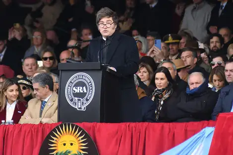 La anterior presentación del presidente en el predio de Palermo.