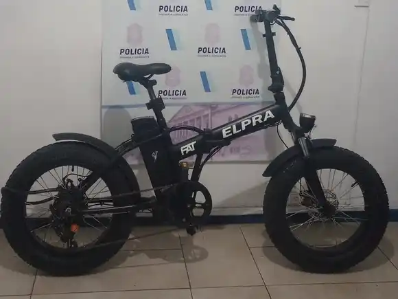 Atraparon a un menor con una bicicleta robada