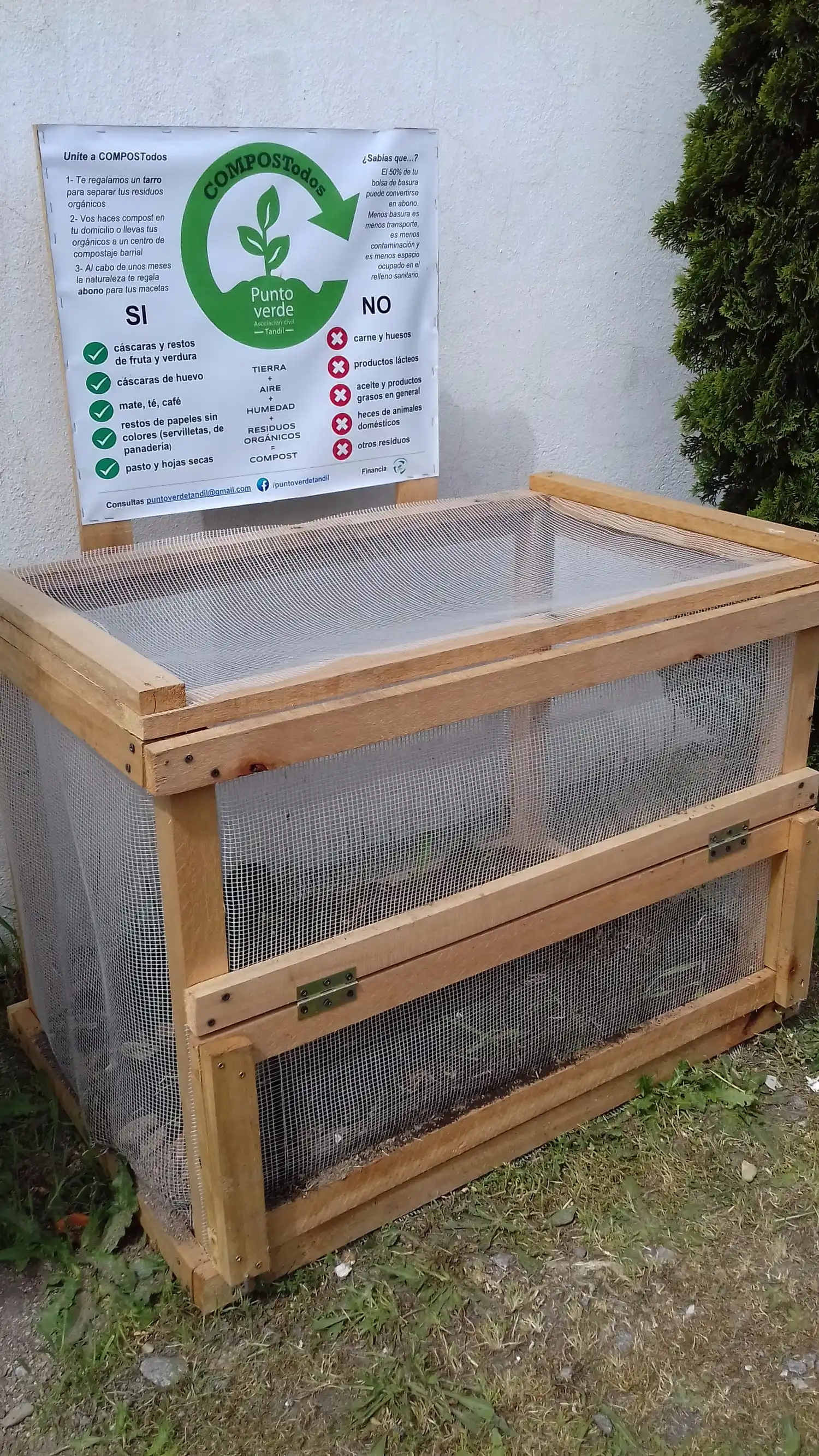 El taller de compostaje llegará a Cerro Leones