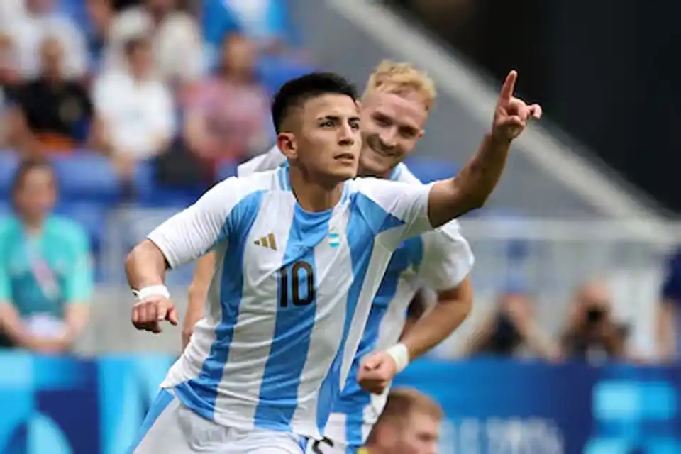 Argentina Sub 23 le ganó a Ucrania y se metió en cuartos de final