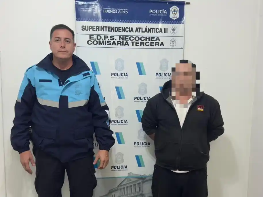 El hombre fue detenido