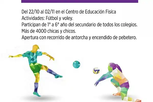 Comienzan los preparativos para los Juegos Masivos Escolares