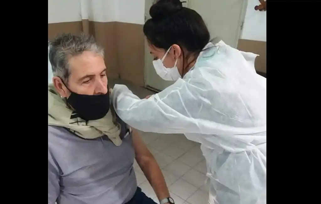 Daniel se vacunó