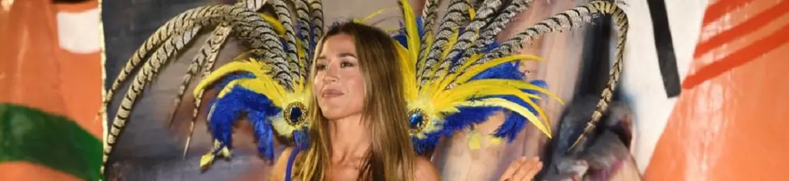Jimena Barón brilló en el Carnaval