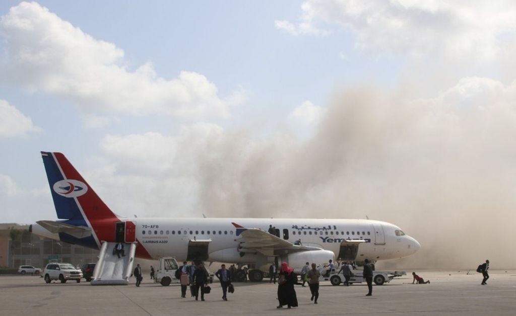Yemen: atentado en aeropuerto dejó al menos 10 muertos