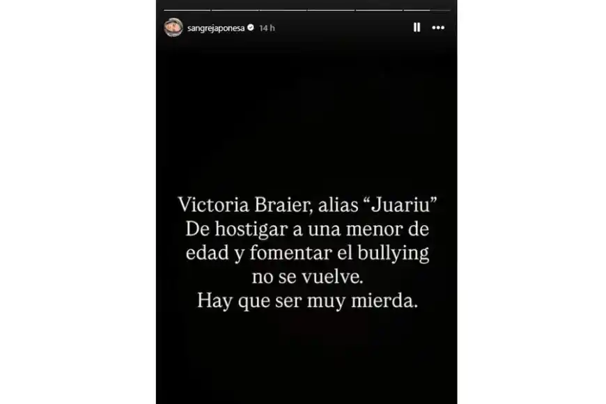 El furioso descargo de la actriz contra la periodista.