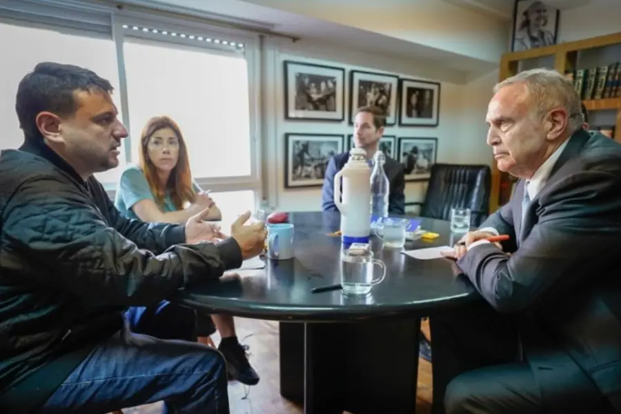 Grabois se reunió con el embajador de Estados Unidos