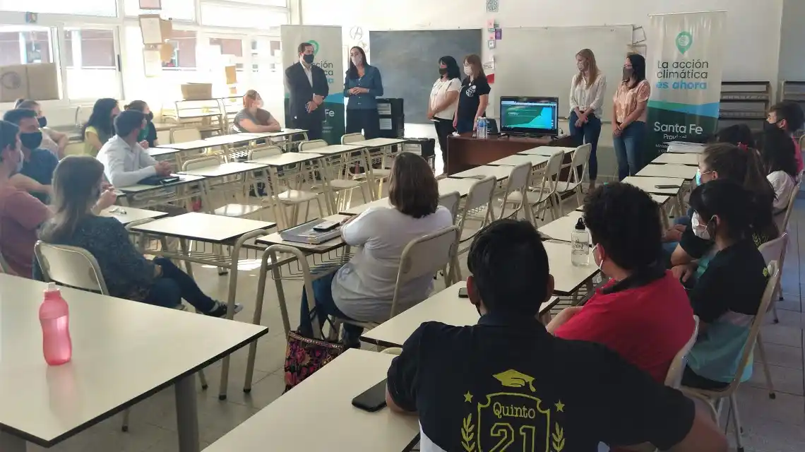 Santa Fe continúa desarrollando capacitaciones en Educación Ambiental