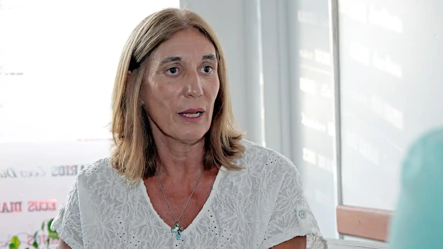 Laura Zabala. Dijo que disfruta del trabajo en red, que busca acompañar y asesorar