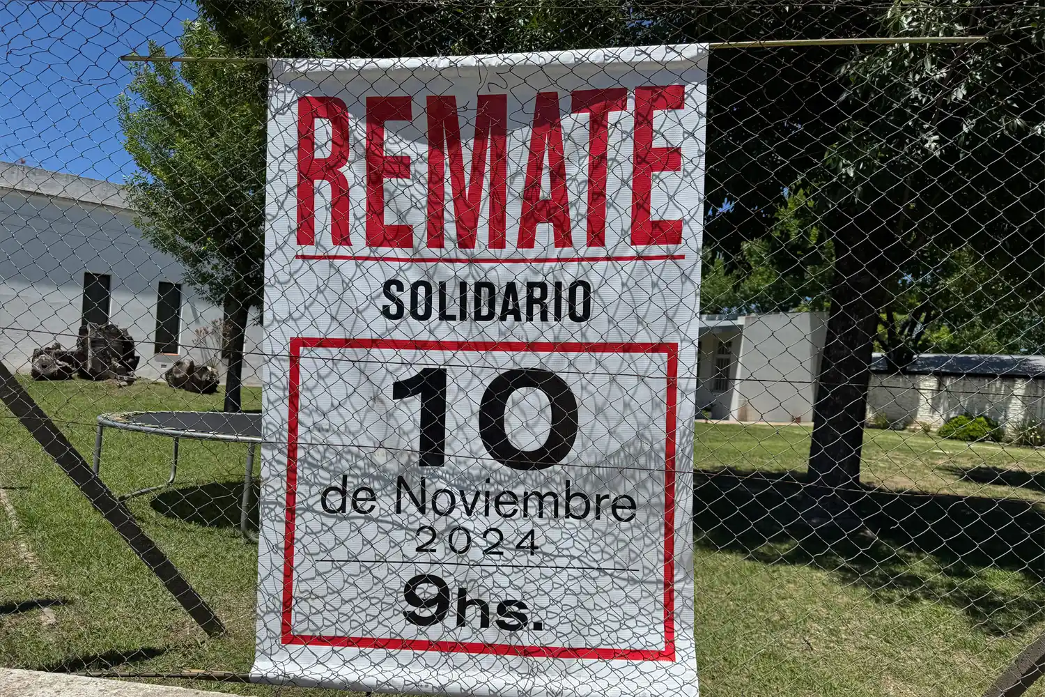El remate solidario será el domingo a partir de las 9 de la mañana y está organizado por el Colegio de Martilleros