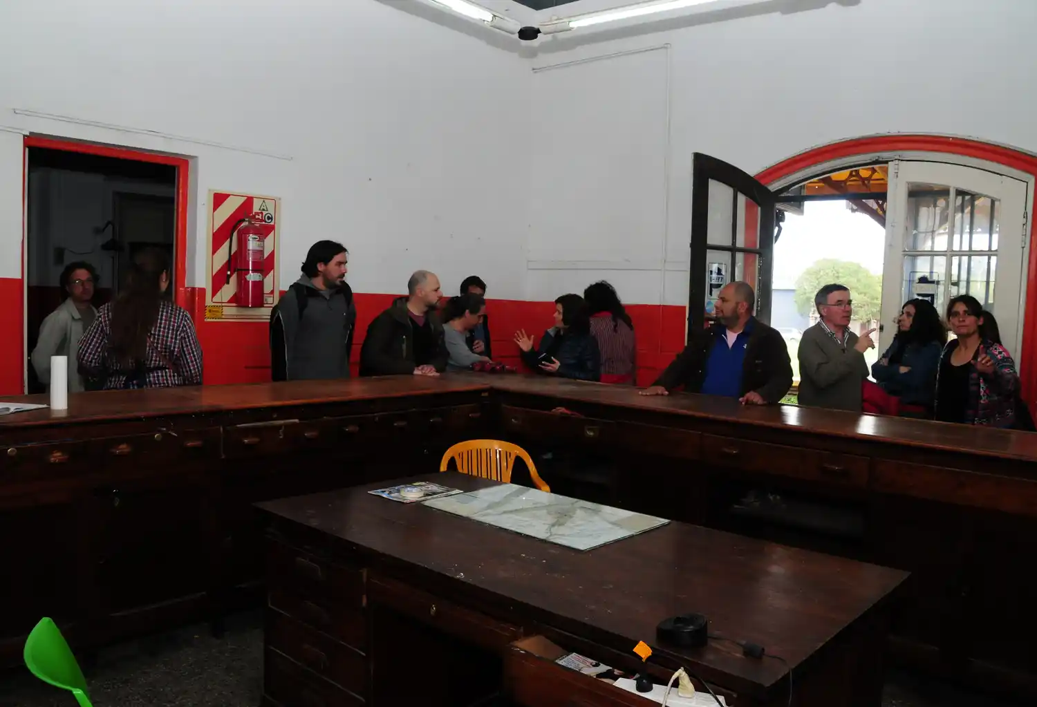 El IPAT acordó con las autoridades hacer uso del espacio de la estación ferroviaria 