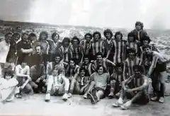 La foto perdida de Diego Maradona desde la cima del Parque Independencia de Tandil