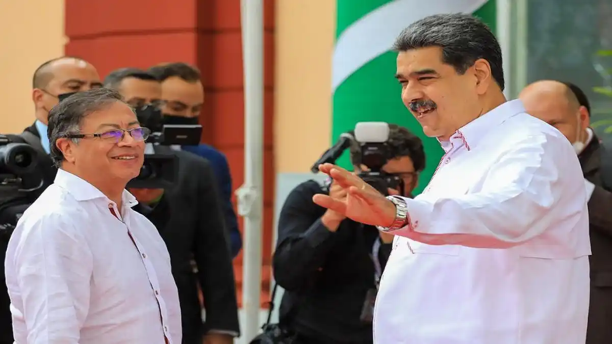 Gustavo Petro le pidió a Nicolás Maduro unas elecciones con garantías para la oposición