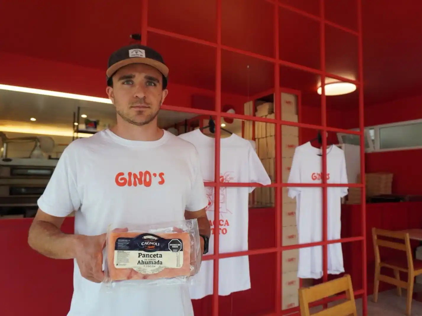 A Nicolás le tocó la Panceta Ahumada y Cocida de Cagnoli.