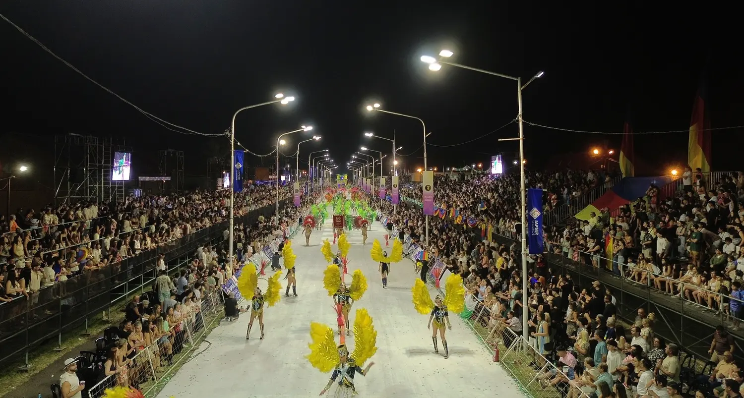 Concordia vivió una gran segunda noche de carnaval