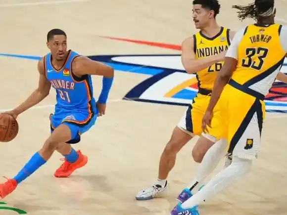 Thunder emparejó la serie final: aplastante 123‑107 ante Indiana en el Juego 2