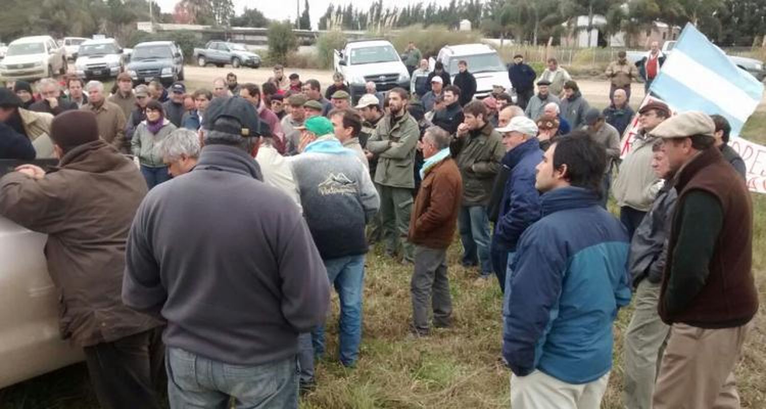 Paro de productores: “No maten al campo”