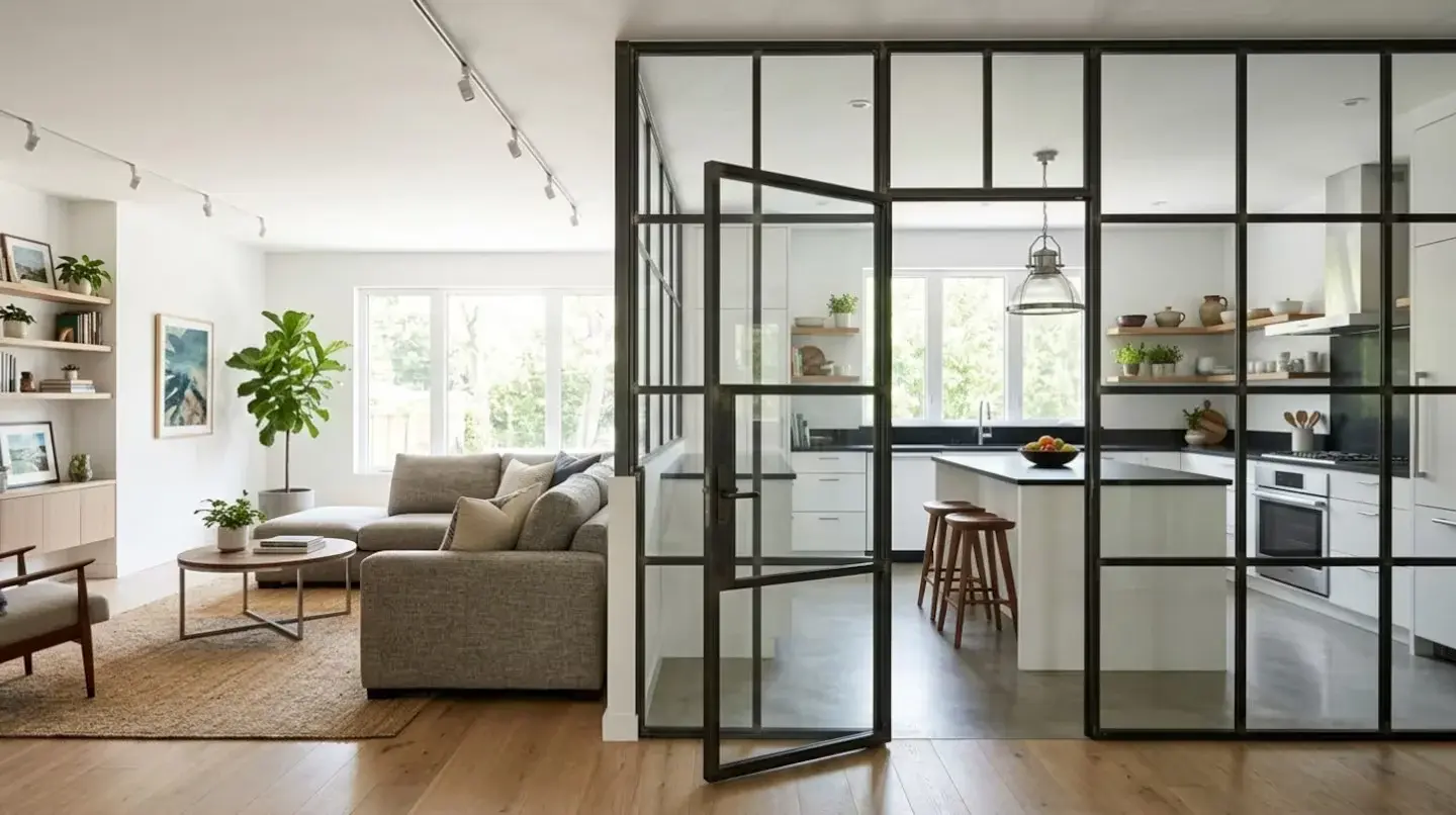 Adiós a las paredes: el truco de interiorismo para integrar cocina y living