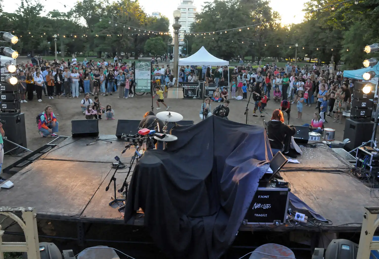 En vísperas al juicio, se realizó el Festival por la Memoria