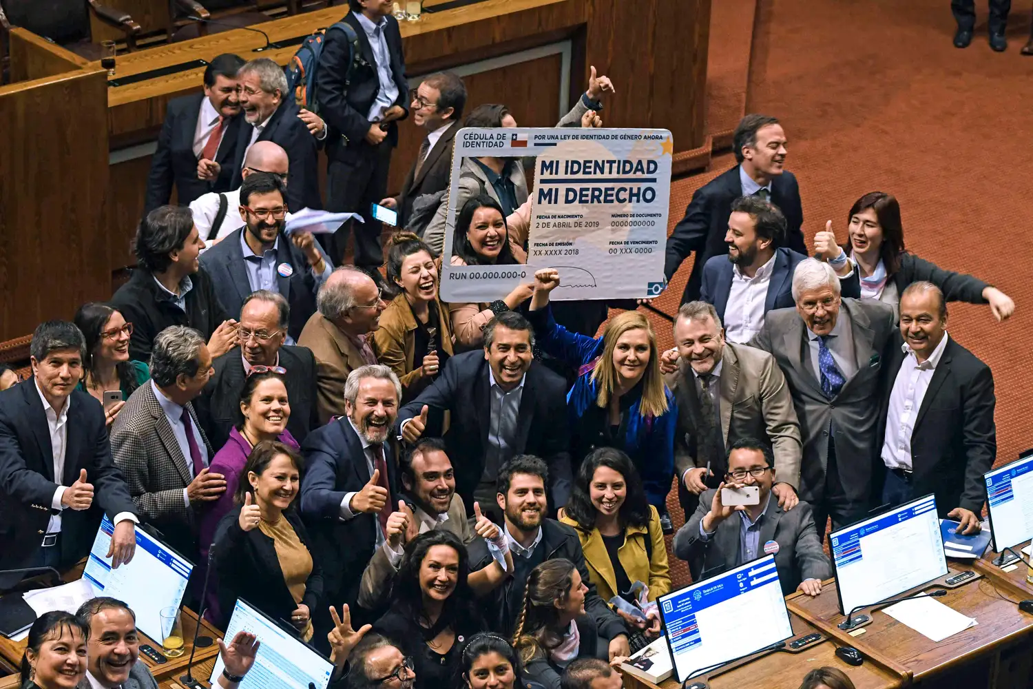 El Congreso de Chile sancionó la Ley de Identidad de Género