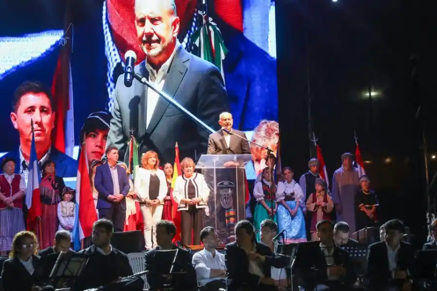 El gobernador participó de la 79° Fiesta Nacional del Agricultor