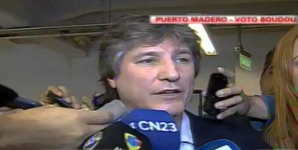 Elecciones Generales 2013: Boudou votó en Puerto Madero y defendió el proyecto nacional y popular