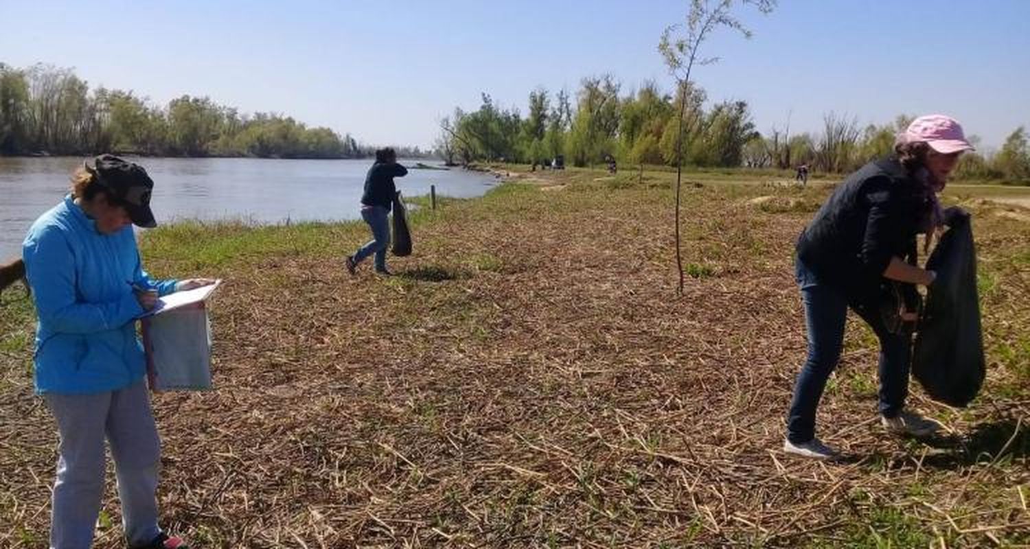 El Censo provincial de Basura  en Playa pasó por San Pedro