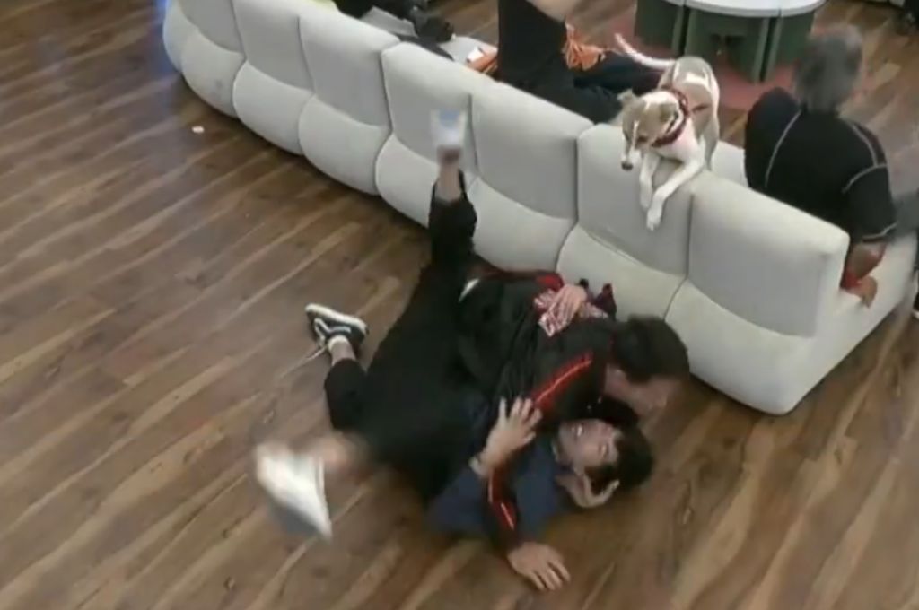 Pelea entre Martín y Facu