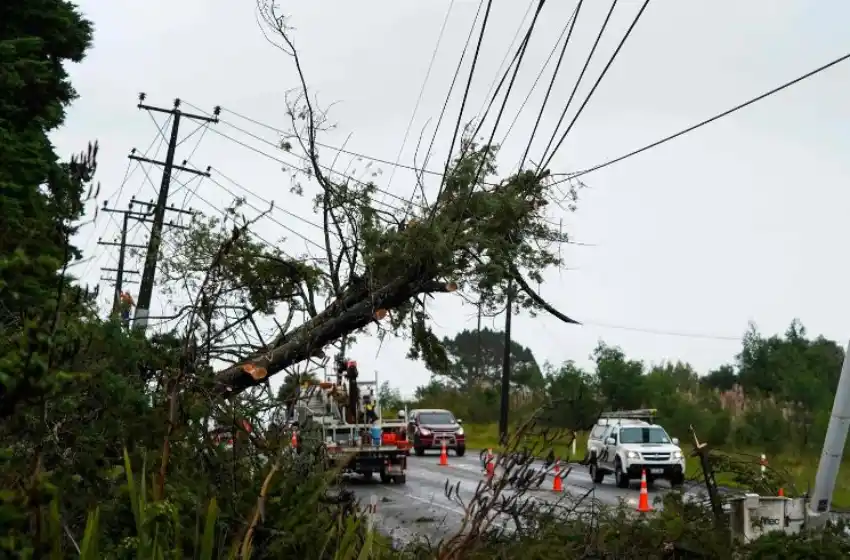 Nueva Zelanda declaró el estado de emergencia nacional tras el paso de la tormenta tropical Gabrielle