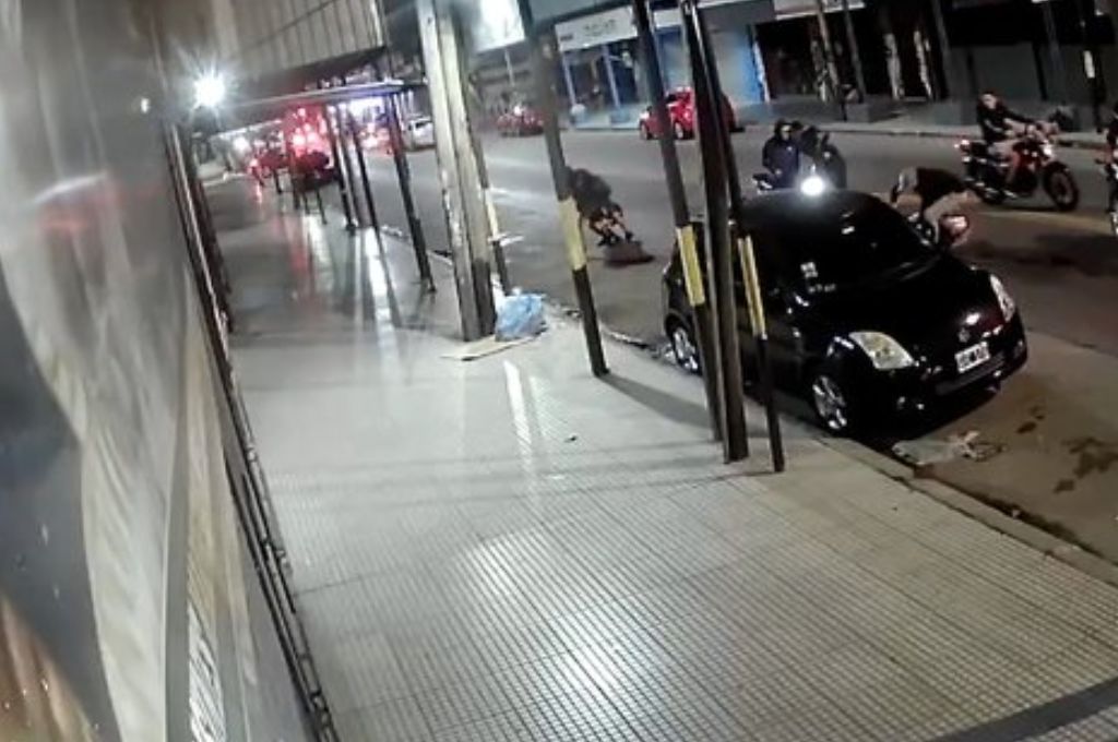 Delincuente herido