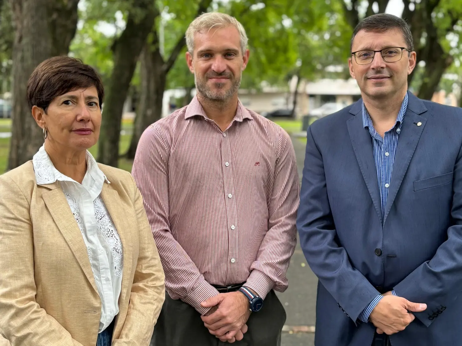 Mársico y Marengo, candidatos a convencionales, se reunieron con Barvarini: “Biotecnologia en la reforma”