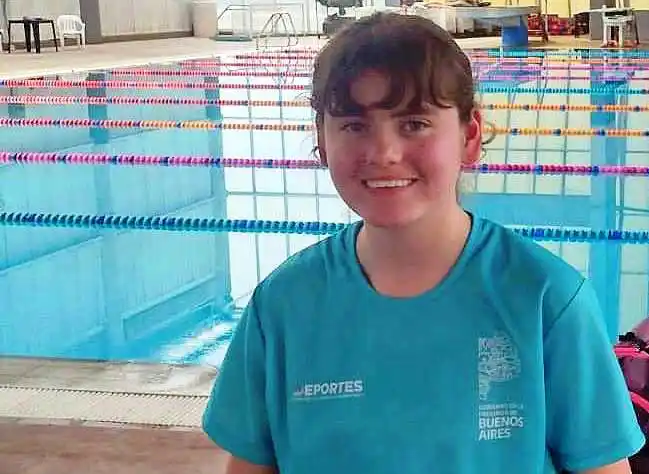 Anabella Hernández en los Juegos Nacionales Evita 2022