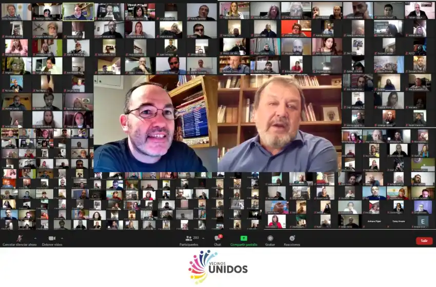 Vecinos Unidos llamó “a la unidad y a un futuro que nos incluya a todos”