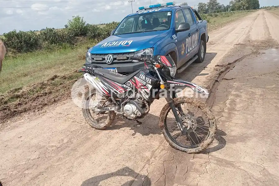 Recuperación de un vehículo en la zona