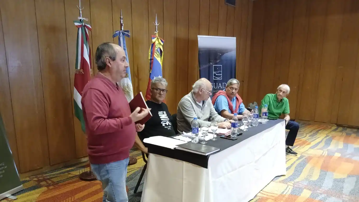 Veiga se expresó tras ser reelegido como presidente, durante la asamblea de la Faped