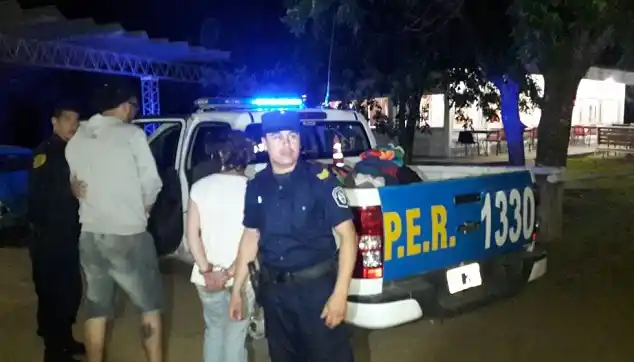 Una pareja fue detenida por robar en una parrilla de Pueblo Belgrano 