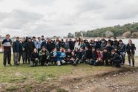 La huella necesaria: estudiantes de secundaria retiraron más de 150 kilos de basura del Dique