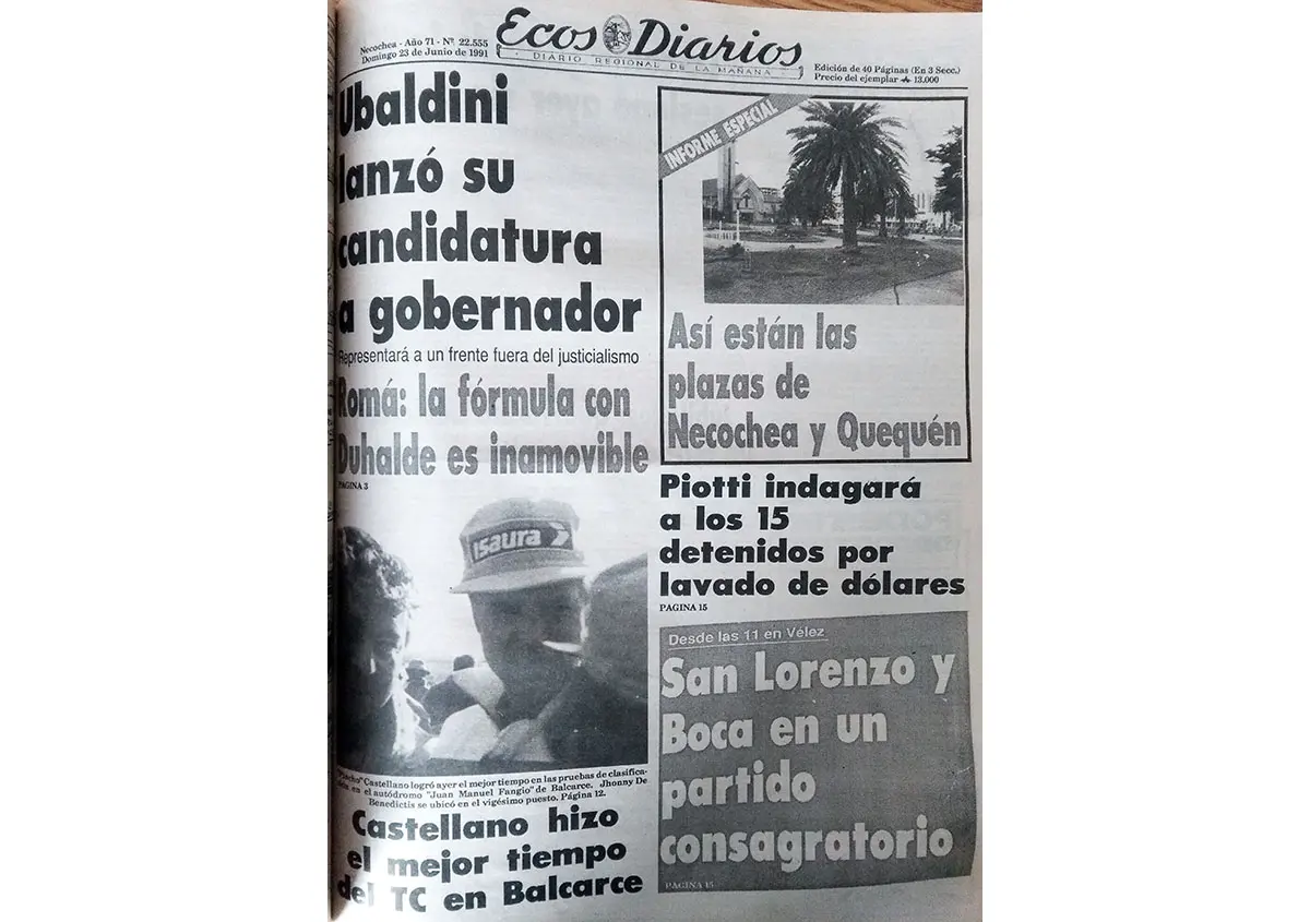 Domingo 23 de junio de 1991