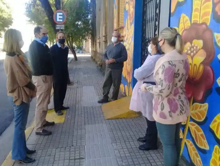  Autoridades del PAMI visitaron el Asilo de Ancianos: Buscan que sea prestador de la obra social 