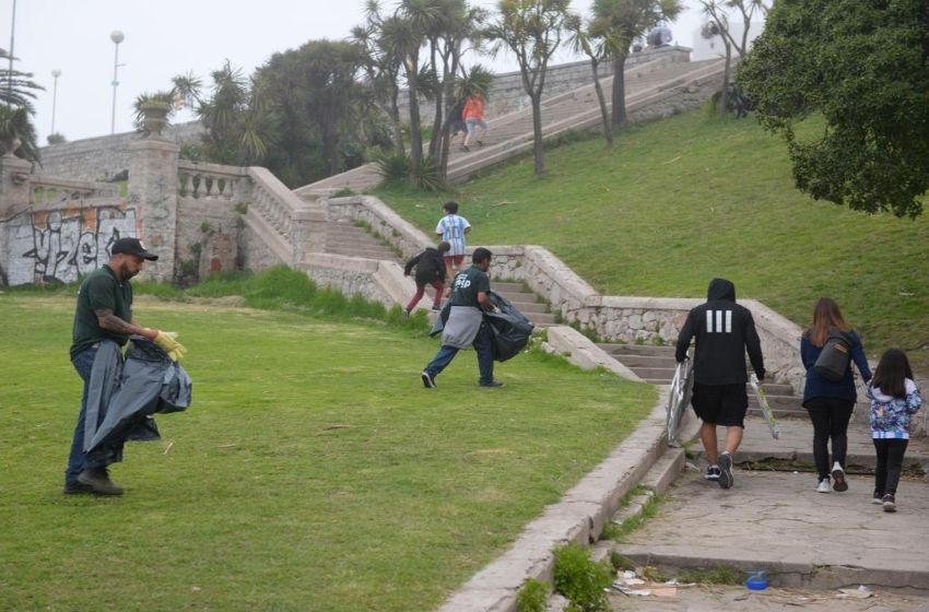 El Municipio realizó tareas de limpieza en el Arena Fest