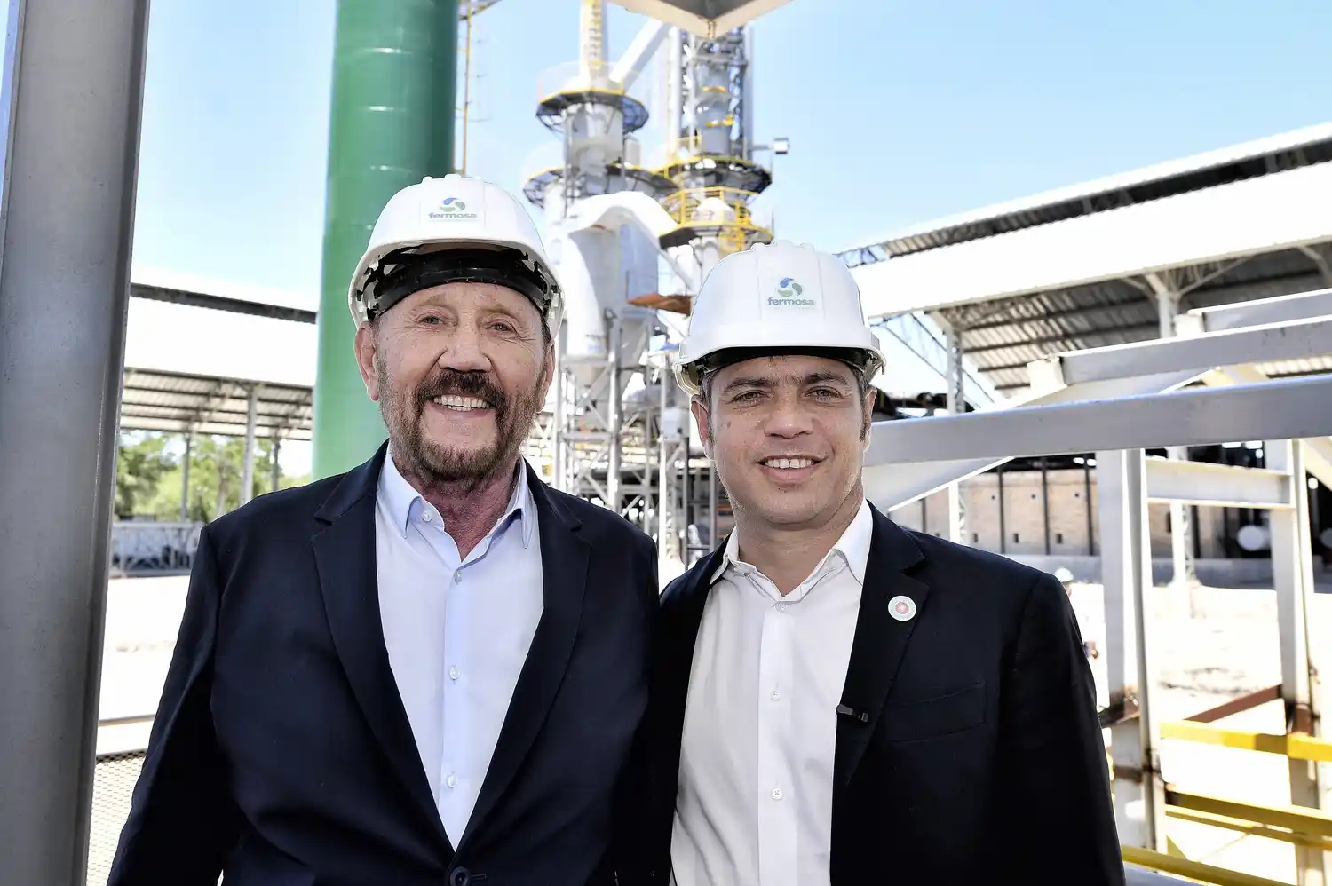 Gildo Insfrán y Axel Kicillof