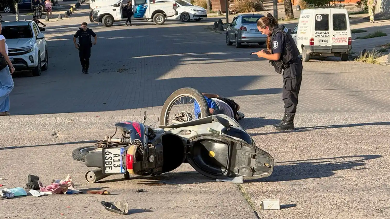 Accidente persecución