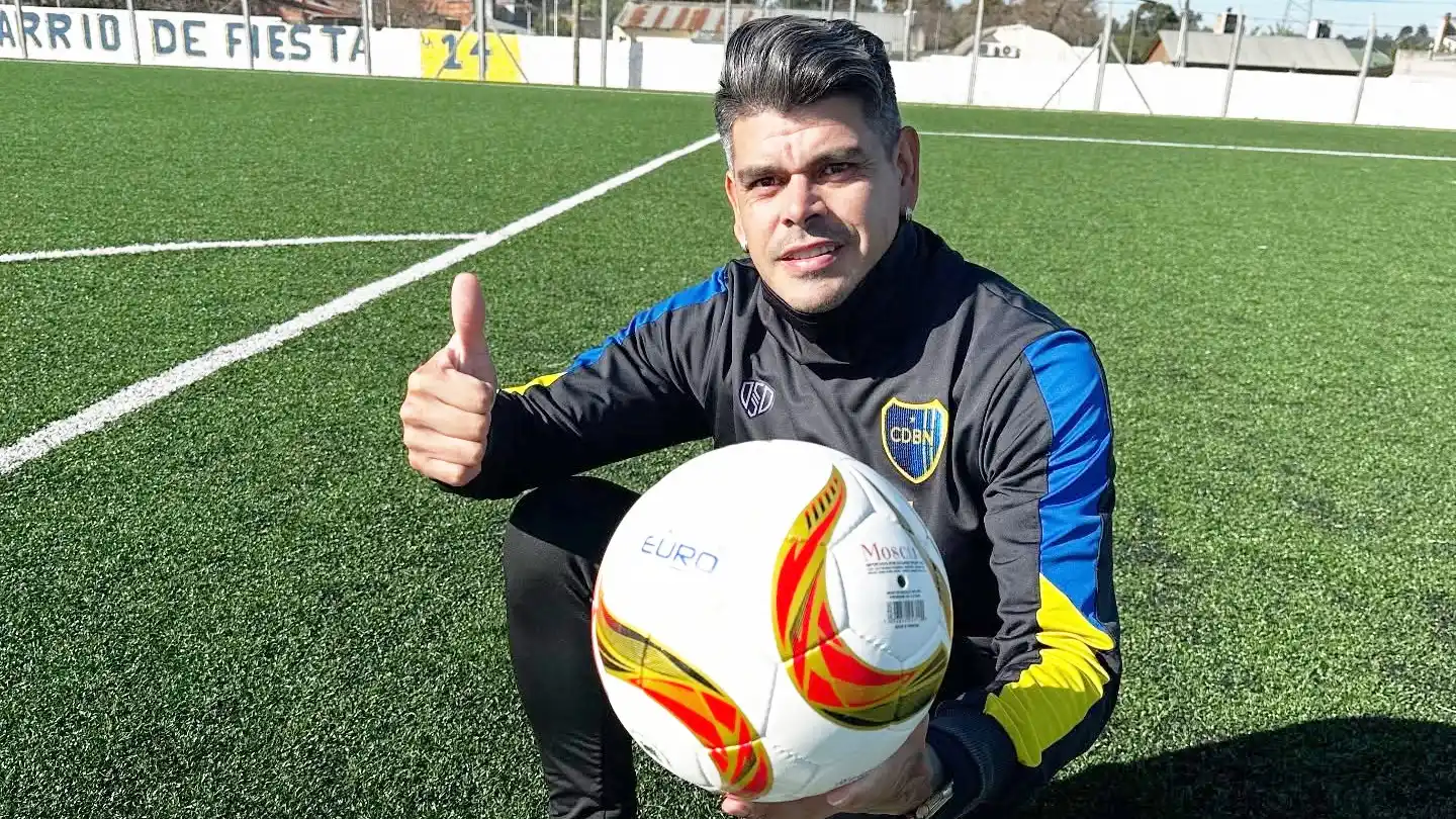Gustavo Bou vuelve a ponerse la camiseta de Defensores de Nébel para jugar la Copa Entre Ríos