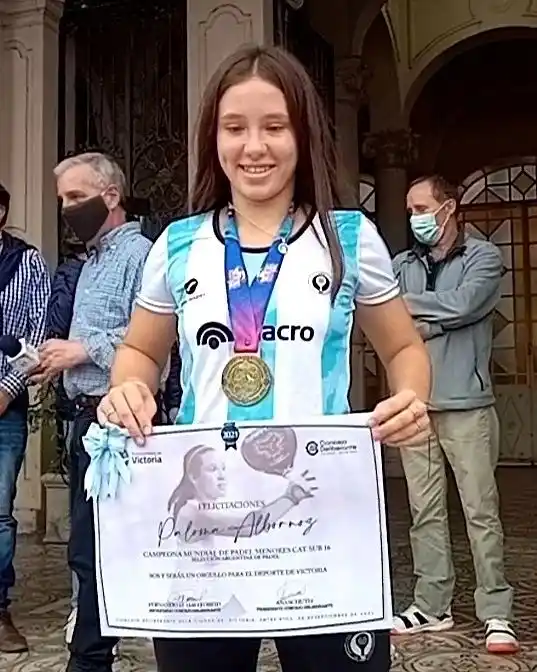 Paloma, “Personalidad destacada del deporte de la ciudad de Victoria”