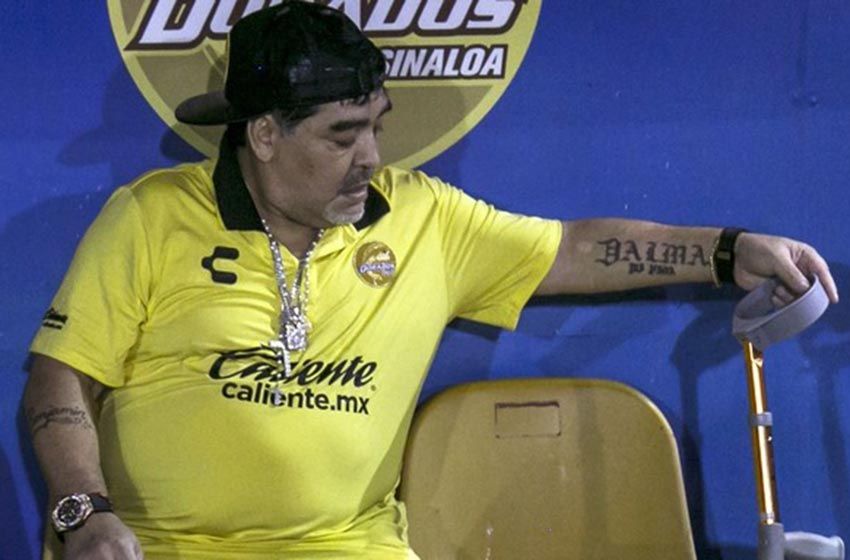 Con Maradona lesionado en el banco, Dorados sumó la cuarta victoria